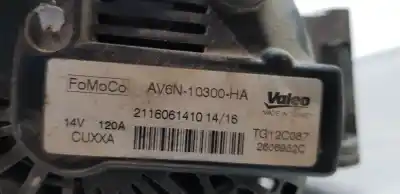 Pezzo di ricambio per auto di seconda mano alternatore per ford fiesta (ccn) trend riferimenti oem iam av6n10300ha  