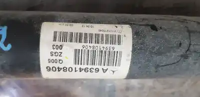 Gebrauchtes Autoersatzteil zentrale übertragung zum mercedes-benz vito mixto (639) 116 cdi extralang (639.605) oem-iam-referenzen a6394108406  