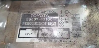 Second-hand car spare part ecu engine control for toyota rav 4 funcruiser (a1) básico oem iam references 8966142100  