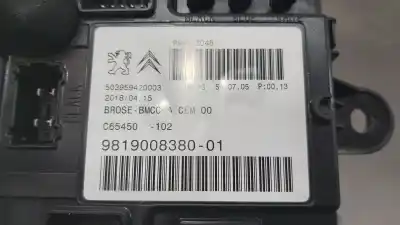 Second-hand car spare part electronic module for peugeot 3008 active oem iam references 9819008380  