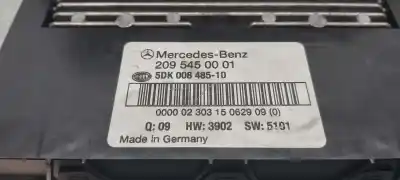 Second-hand car spare part fuse box unit for mercedes-benz clase clk (w209) coupe 270 cdi (209.316) oem iam references 2095450001  