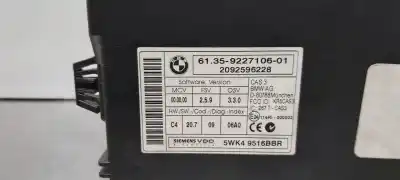 Peça sobressalente para automóvel em segunda mão módulo eletrônico por bmw x5 (e70) xdrive35d referências oem iam 61359227106  