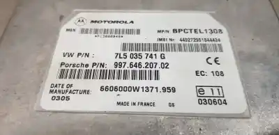 Second-hand car spare part electronic module for porsche cayenne (typ 9pa) s oem iam references 7l5035741g  