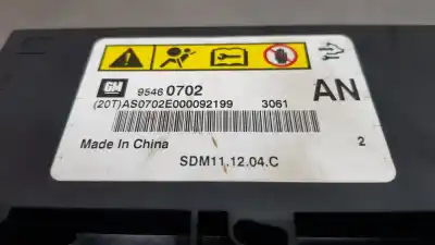 Автозапчасти б/у блок управления подушками безопасности за chevrolet captiva 2.2 vcdi lt 2wd ссылки oem iam 95460702  