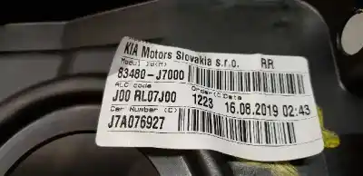 Peça sobressalente para automóvel em segunda mão elevador de vidros traseiro direito por kia ceed business referências oem iam 83481j7000  
