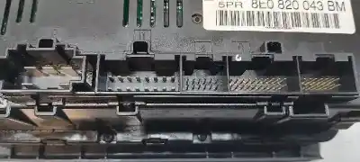 Автозапчасти б/у климат-контроль за audi a4 avant (8e) 2.0 tdi (dpf) (125kw) ссылки oem iam 8e0820043bm  