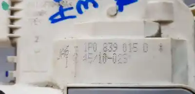 Pezzo di ricambio per auto di seconda mano serratura porta posteriore sinistra per seat leon (1p1) reference riferimenti oem iam 1p0839015d  