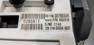 Peça sobressalente para automóvel em segunda mão quadrante por volvo c30 (533) 1.6 d referências oem iam 30786344  