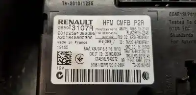 Second-hand car spare part electronic module for dacia duster ii comfort 4wd oem iam references 285903107r  