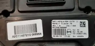 Peça sobressalente para automóvel em segunda mão quadrante por dacia duster ii comfort 4wd referências oem iam 248106508r  