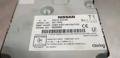 Second-hand car spare part electronic module for infiniti qx30 premium oem iam references 259154gn4e  