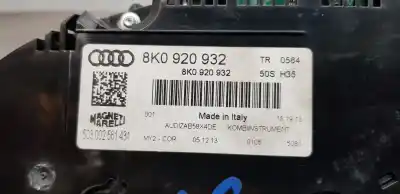 Peça sobressalente para automóvel em segunda mão quadrante por audi a4 berlina (b8) basis referências oem iam 8k0920932  