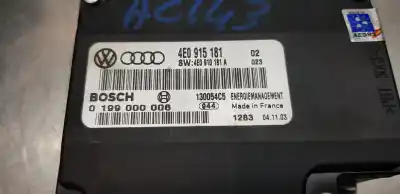 Автозапчастина б/у електронний модуль для audi a8 (4e2) 3.7 quattro посилання на oem iam 4e0910181a  