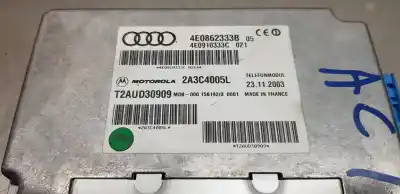 Автозапчастина б/у електронний модуль для audi a8 (4e2) 3.7 quattro посилання на oem iam 4e0910333e  