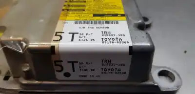 Peça sobressalente para automóvel em segunda mão centralina de airbag por toyota auris luna+ referências oem iam 8917002560  