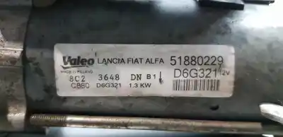 Peça sobressalente para automóvel em segunda mão motor de arranque por citroen nemo basis referências oem iam 51880229  