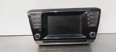 Piesă de schimb auto la mâna a doua ECRAN DISPLAY MULTIFUNCȚIONAL DISPLEI pentru SKODA SUPERB (3V3)  Referințe OEM IAM 3V0919605ABYY  