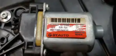 Peça sobressalente para automóvel em segunda mão elevador de vidros traseiro direito por hyundai tucson essence bluedrive 2wd referências oem iam 83481d7000  