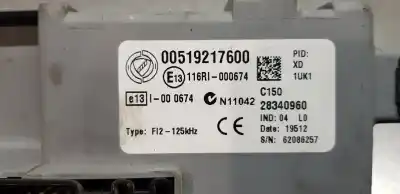 Pezzo di ricambio per auto di seconda mano modulo comfort per fiat doblo active riferimenti oem iam 51921760  