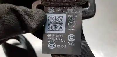 Автозапчасти б/у задний правый ремень безопасности за volkswagen t5 bus (7e) caravelle comfortline lang 4motion ссылки oem iam 7h9857812craa  
