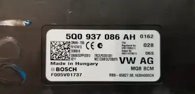 Автозапчастина б/у модуль комфорт для skoda octavia combi (5e5) active посилання на oem iam 5q0937086ah  