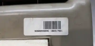 Second-hand car spare part interior light for kia carens ( ) basic oem iam references 92800a4000dcm  