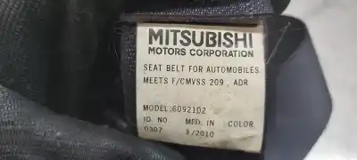 Автозапчастина б/у задній правий ремін безпеки для mitsubishi outlander (cw0) challenge 4wd посилання на oem iam 7000a470xb  