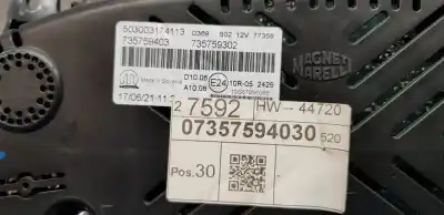 Peça sobressalente para automóvel em segunda mão quadrante por jeep renegade limited 4x2 referências oem iam 735759403  