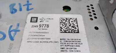 Pezzo di ricambio per auto di seconda mano impianto audio / radio cd per opel mokka x selective start/stop riferimenti oem iam 23499778  