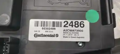 Pezzo di ricambio per auto di seconda mano comando multifunzione per opel mokka x selective start/stop riferimenti oem iam 95352486  a2c96673900