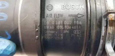 Автозапчасти б/у расходомер воздуха за skoda superb combi (3v5) active ссылки oem iam 03l906461a  0281002956