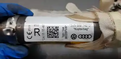 Автозапчастина б/у передня права подушка безпеки для skoda superb combi (3v5) active посилання на oem iam 3v9880742d  