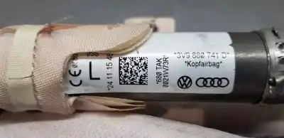 Автозапчастина б/у передня ліва подушка безпеки для skoda superb combi (3v5) active посилання на oem iam 3v9880741d  