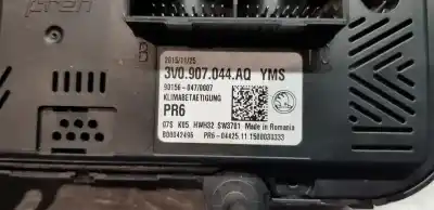 Автозапчастина б/у клімат-контроль для skoda superb combi (3v5) active посилання на oem iam 3v0907044aqyms  