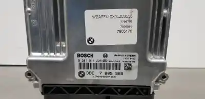 Second-hand car spare part ecu engine control for bmw x5 (e70) 3.0d oem iam references 12145a48da7  0281014205