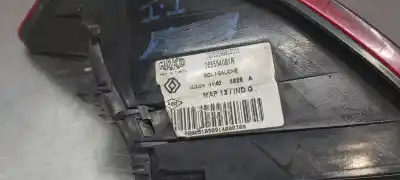 Second-hand car spare part left tailgate light for renault clio iv authentique oem iam references 265554091r  