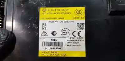 Автозапчастина б/у електронний модуль для ssangyong korando limited 4x2 посилання на oem iam 8711034021  
