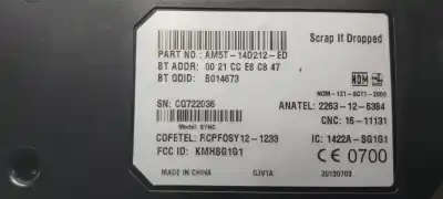 Pezzo di ricambio per auto di seconda mano modulo elettronico per ford grand c-max trend riferimenti oem iam am5t14d212ed  