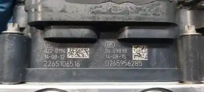 Peça sobressalente para automóvel em segunda mão abs por renault clio iv authentique referências oem iam 476606853r  0265956285