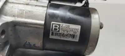 Peça sobressalente para automóvel em segunda mão motor de arranque por mazda 2 lim. (de) 1.3 active referências oem iam m000t32771  