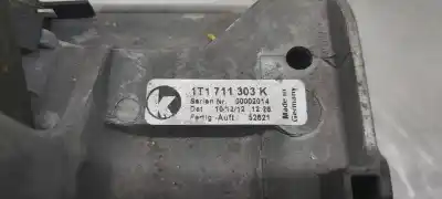 Автозапчастина б/у важіль ручного гальма для volkswagen caddy ka/kb (2c) kombi посилання на oem iam 1t1711303k9b9  1t1711303k