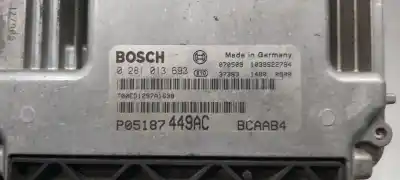 Second-hand car spare part ecu engine control for dodge caliber s oem iam references p05187449ac  05187449ac