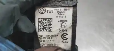 Second-hand car spare part front left seat belt for volkswagen caddy ka/kb (2c) kasten oem iam references 2k5857805bryv  2k5857805b