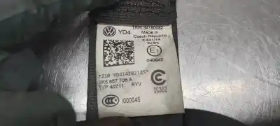 Second-hand car spare part front right seat belt for volkswagen caddy ka/kb (2c) kasten oem iam references 2k5857706aryv  2k5857706a