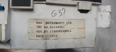 Peça sobressalente para automóvel em segunda mão quadrante por opel frontera a básico referências oem iam 91144981  