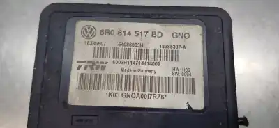 Автозапчастина б/у абс для skoda rapid (nh) (07.2012->) 1.6 active [1.6 ltr. - 77 kw tdi dpf] посилання на oem iam 6r0614517bkbef  6r0614517bd