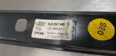 Second-hand car spare part passenger side right window regulator for audi q7 (4l) 3.0 v6 24v tdi oem iam references 4l0837462a  4l0959802b