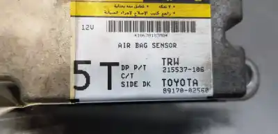 Peça sobressalente para automóvel em segunda mão centralina de airbag por toyota auris luna referências oem iam 8917002560  