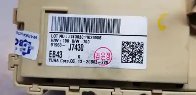 Second-hand car spare part fuse box unit for kia ceed (jd) 1.6 tech oem iam references 91953j7430  