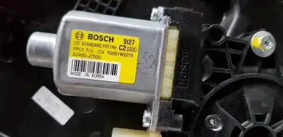 Second-hand car spare part passenger side right window regulator for kia ceed (jd) 1.6 tech oem iam references 82481j7000  82480j7000